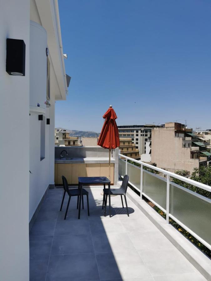 Ikarus Apartment Athena Bagian luar foto